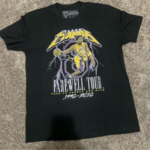 Kobe Bryant Black Mamba Farewell Tour tee size XL